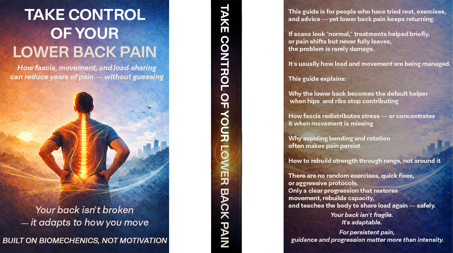 Take Control of Your Lower Back Pain PDF Cover